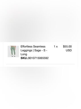Effortless Seamless Leggings in Sage